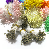 500pcs 3mm Simulated Pearl Flower Stamen - Home Decoration, Christmas Accessory