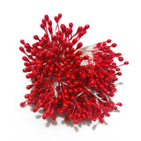 500pcs 3mm Simulated Pearl Flower Stamen - Home Decoration, Christmas Accessory