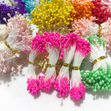 500pcs 3mm Simulated Pearl Flower Stamen - Home Decoration, Christmas Accessory