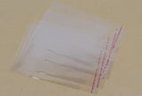 500pcs 5*7cm Clear OPP Bags Self Adhesive Seal Transparent Plastic Bags