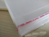 500pcs 5*7cm Clear OPP Bags Self Adhesive Seal Transparent Plastic Bags