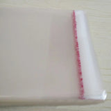 500pcs 5*7cm Clear OPP Bags Self Adhesive Seal Transparent Plastic Bags