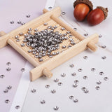 500pcs 304 Stainless Steel Flower Bead Caps for Jewelry Making DIY