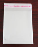 500pcs 6*10cm Clear OPP Bags Self Adhesive Seal Jewelry/gift Plastic Bags