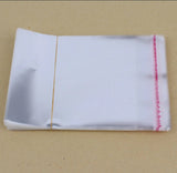 500pcs 6*10cm Clear OPP Bags Self Adhesive Seal Jewelry/gift Plastic Bags