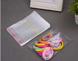 500pcs 6*8cm Clear OPP Bag Self Adhesive Resealable Cellophane Bags