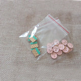 500 Clear Ziplock Bags 7x10cm Transparent Pe Zip Lock Bag for Cloth/Christmas