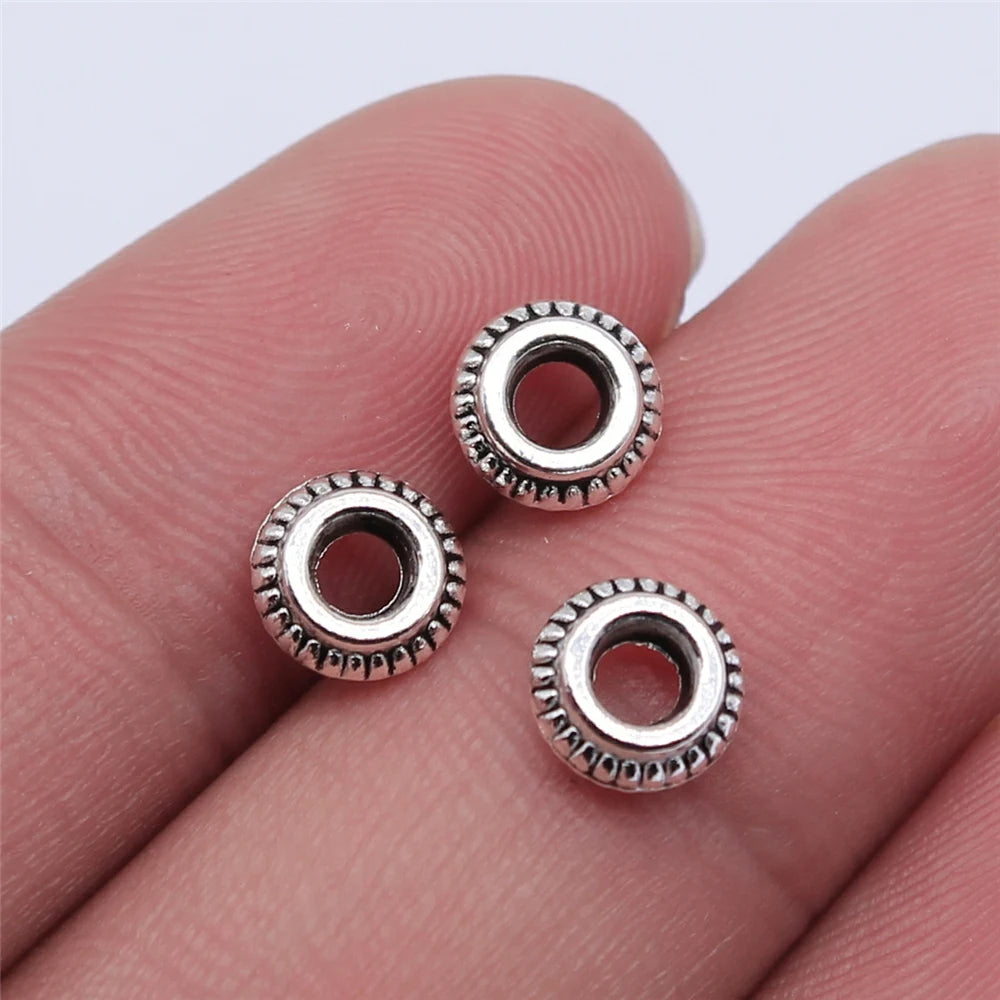 500pcs Antique Spacer Beads Jewelry Findings Accessory
