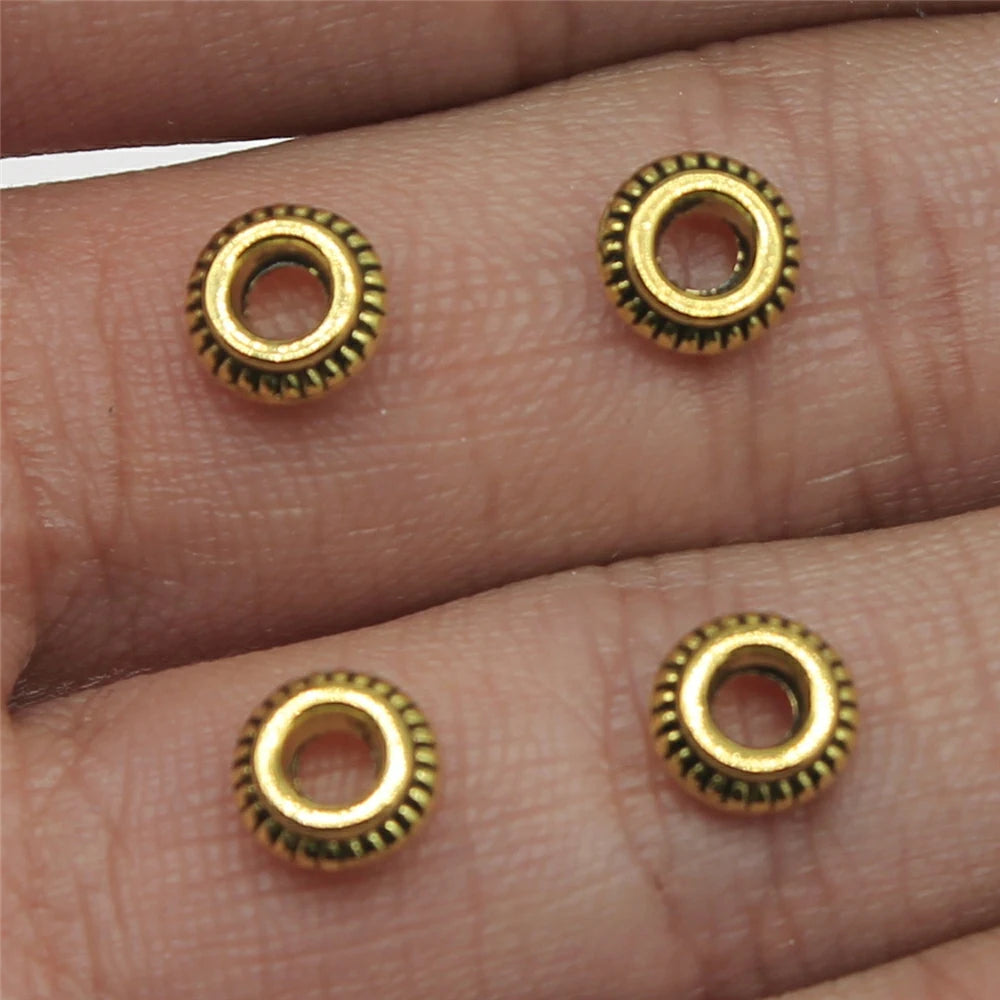 500pcs Antique Spacer Beads Jewelry Findings Accessory