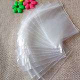 500pcs 8x12cm Clear Ziplock Bags for Jewelry Packaging