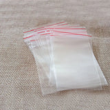 500pcs 8x12cm Ziplock Bags Clear Plastic Bags Pe Zip Lock Bag For Packaging