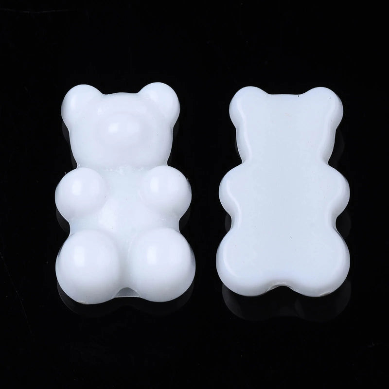 500pcs Candy Bear Acrylic Beads for Jewelry Making DIY Bracelet Necklace Earring