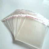 500pcs Transparent Self-Adhesive Cellophane Pouches