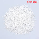 500pcs Earring Post Nuts Stud Rubber Ear Parts for DIY Jewelry Making