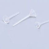 500pcs Earring Post Nuts Stud Rubber Ear Parts for DIY Jewelry Making