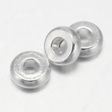 500pcs Flat Round Brass Spacer Beads 4mm 6mm 8mm for DIY Jewelry Making
