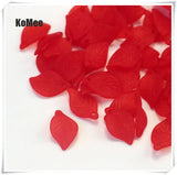 500pcs Frosted Acrylic Leaf Beads Multicolor 11x18mm
