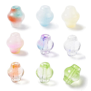 500pcs 8mm Glass Lantern Beads for Jewelry Making DIY Bracelet Necklace Earring