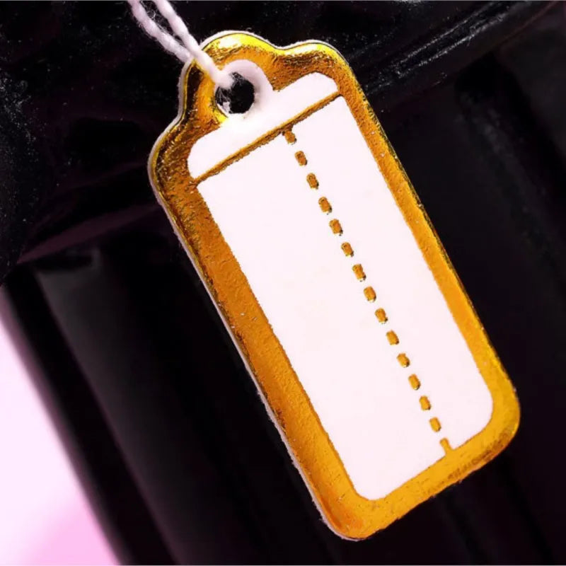500pcs Paper Tags Display Labels Pricing Tags With Strings Jewelry