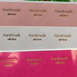 500pcs With Love Sticker Labels for Gifts and Crafts