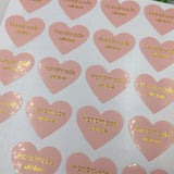 500pcs With Love Sticker Labels for Gifts and Crafts