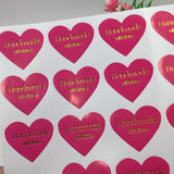 500pcs With Love Sticker Labels for Gifts and Crafts