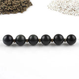 500pcs Silver Crimps End Beads 2-3mm for Jewelry Making