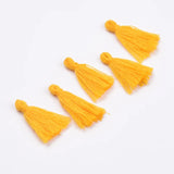 500pcs Polycotton Tassel Pendant Decorations for DIY Jewelry Making