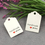 500pcs Wedding Party Gift Packing Labels Paper Jewelry Hang Tags