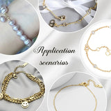 500pc Jewelry Making Accessory Set: Jump Rings, Clasps, Bead Tips