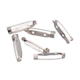 500pcs Iron Base Back Bar Pins 2 Holes DIY Jewelry Supplies