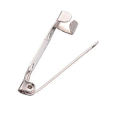 500pcs Iron Base Back Bar Pins 2 Holes DIY Jewelry Supplies