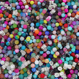 500pcs Women DIY Jewelry Accessories Mixed Beads and Spacer for Friday