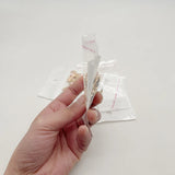 500pcs Self-adhesive Hang Hole Jewelry Bag Pearl Film Opp Plastic Pouch