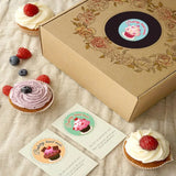 500pc Children's Happy Birthday Stickers 2.5cm Round Cake Card Labels