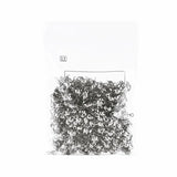 500pcs Stainless Steel Clamshell Bead Tip Knot Cover Jewelry Making DIY