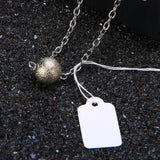 500pcs String Tie Jewelry Merchandise Tags Blank Label Display Packaging