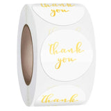500pcs Thank You for Your Order Envelope Sealing Label Sticker Pink Transparent