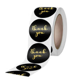 500pcs Thank You for Your Order Envelope Sealing Label Sticker Pink Transparent