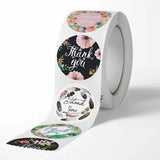500pcs Thank You Flower Round Sticker Scrapbook Envelope Seal Sticker