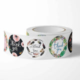 500pcs Thank You Flower Round Sticker Scrapbook Envelope Seal Sticker