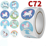500pcs Unicorn Sticker Reward Animals for Kids School Teacher Supplies