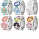 500pcs Unicorn Sticker Reward Animals for Kids School Teacher Supplies