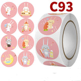 500pcs Unicorn Sticker Reward Animals for Kids School Teacher Supplies
