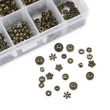 500pcs Antique Bronze Tibetan Style Spacer Beads for Jewelry Making DIY