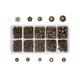 500pcs Antique Bronze Tibetan Style Spacer Beads for Jewelry Making DIY