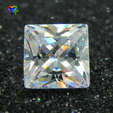 500pcs Square Cut CZ Stone 1.5-5mm 5A Cubic Zirconia Loose Synthetic Gems