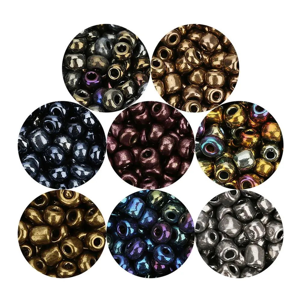 500pcs 4mm Matte Glass Seed Beads for Jewelry Making