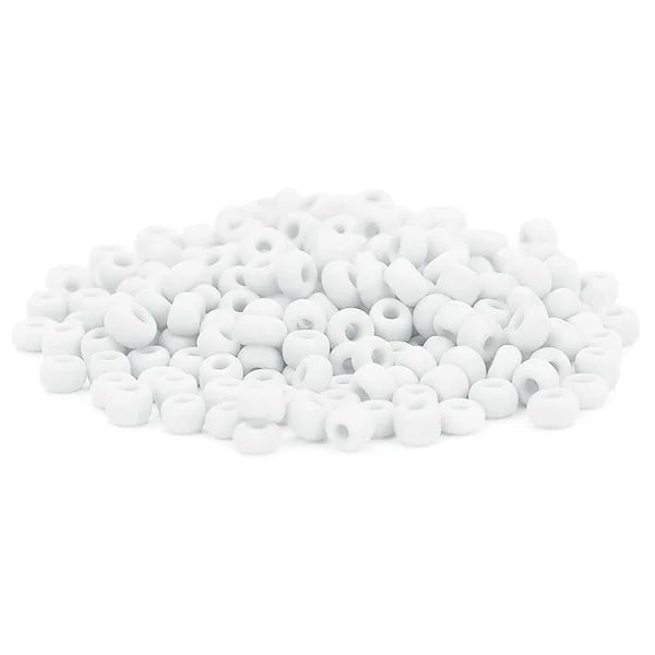 500pcs 4mm Matte Glass Seed Beads for Jewelry Making
