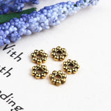 500pcs 5mm Antique Zinc Alloy Tibetan Spacers Beads For Charm Bracelets Necklace